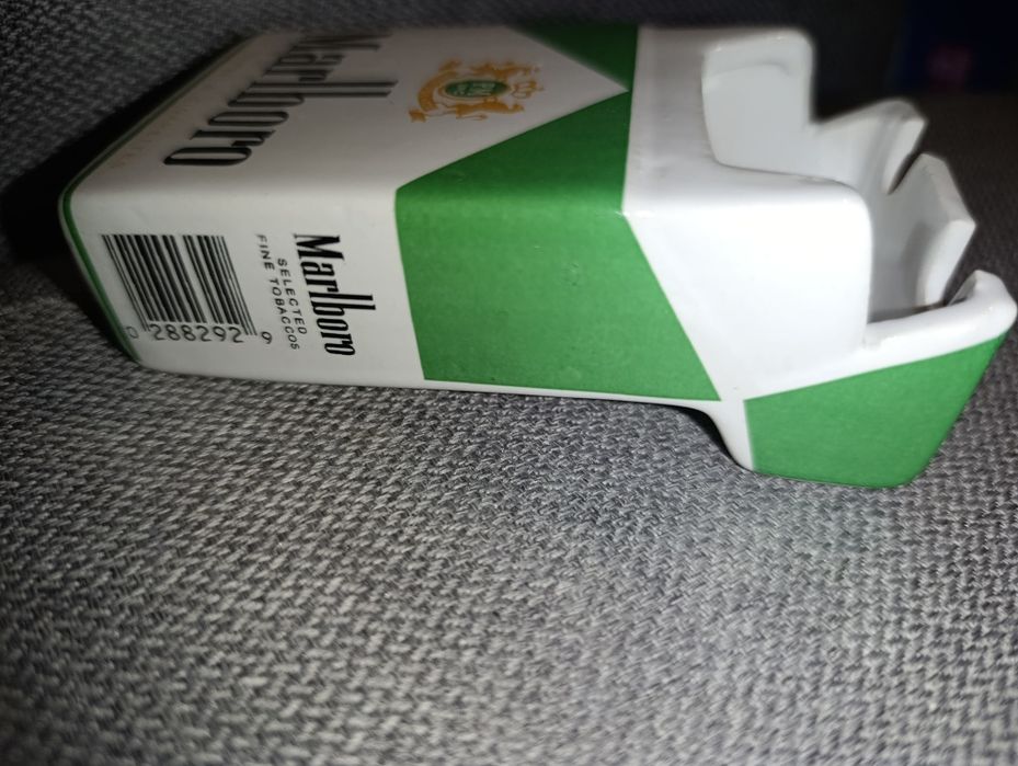 Marlboro Cinzeiro Cerâmica Vidrada