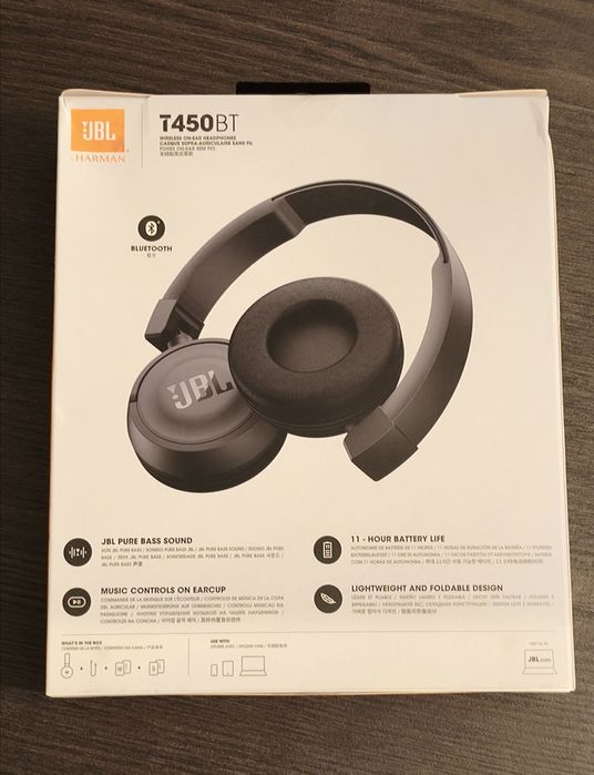 Auscultadores JBL T450BT bluetooth NOVOS!