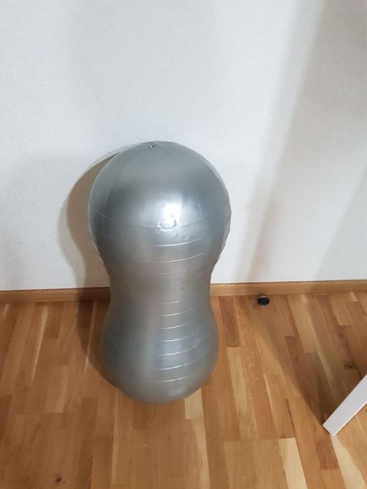 М'яч для фітнесу Арахіс (фітбол) 50х100см сірий