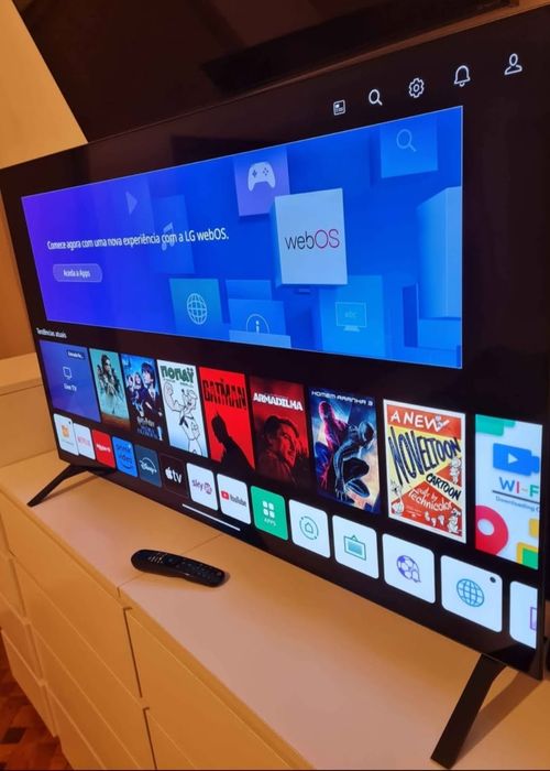 LG 55"FAÇO ENTREGA INCLUÍDA NO VALOR Smart TV 4K ultra hd Dolby Vision como nova