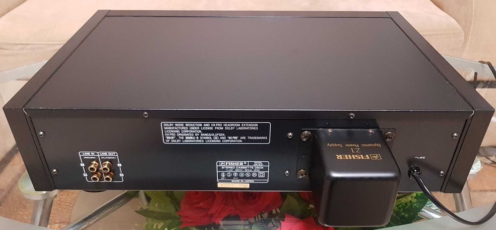 Кассетная двойная дека Fisher CR-WZ1 P.D.Reference made in Japan