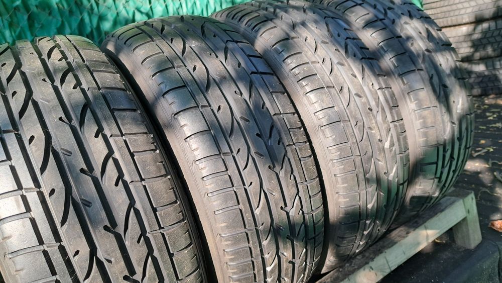 7мм!Летний комплект Японских шин BRIDGESTONE DUELER 205 55 R17