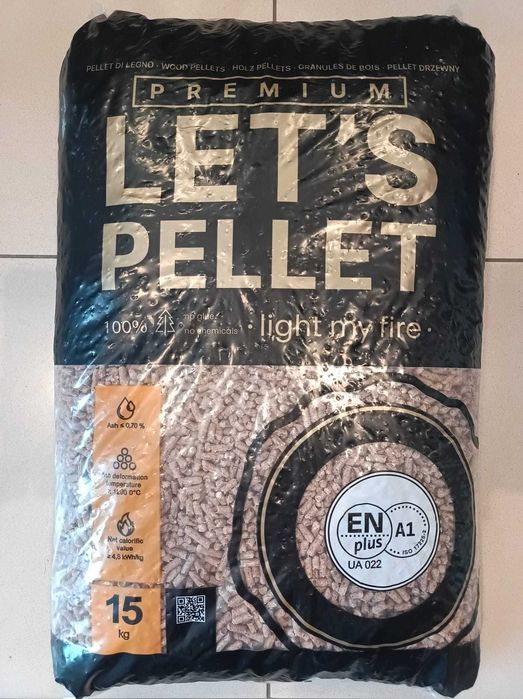 Pellet pelet LET'S PELLET 6mm czarny certyfikowany