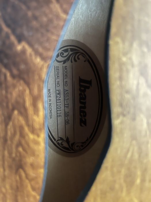 Guitarra Ibanez AS53