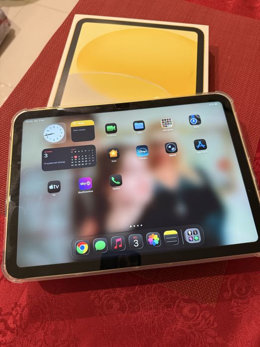 Ipad WiFi Cellular (A16) Yelow 128 GB gwarancja