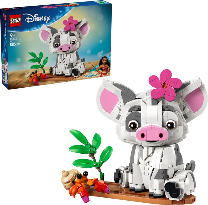 LEGO® Disney 43292 Пуа (Pua) Ваяна мультфільм