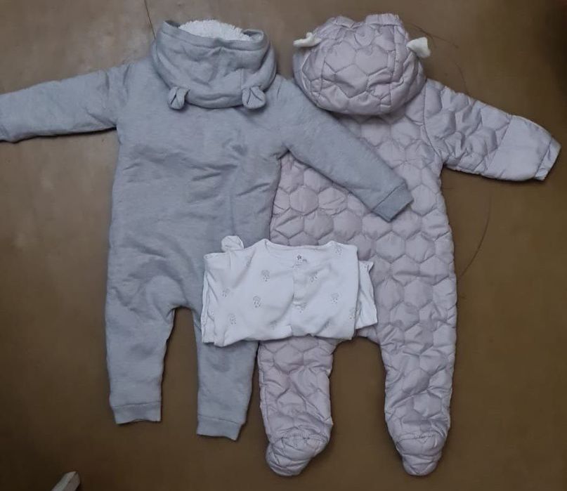 Набір дитячого одягу. Осінь. Чоловічок, комбінезон.