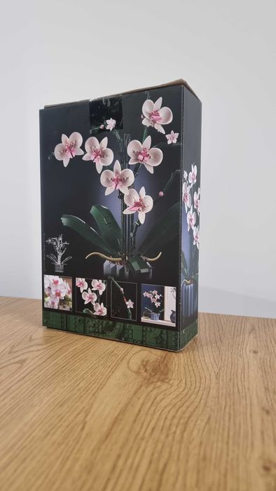 Конструктор 1в1 як LEGO Botanical Orchid 608 дет (коробка)