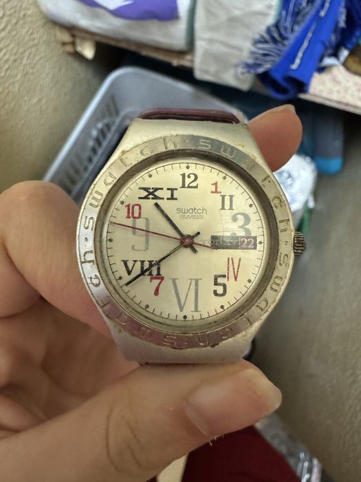 Relógios de variadas marcas, a principal Swatch