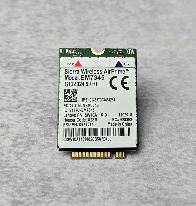LTE модуль Lenovo EM7345