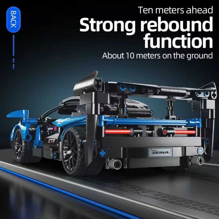 Klocki pasujące/zgodne z Lego autko samochod McLaren Senna Nowe