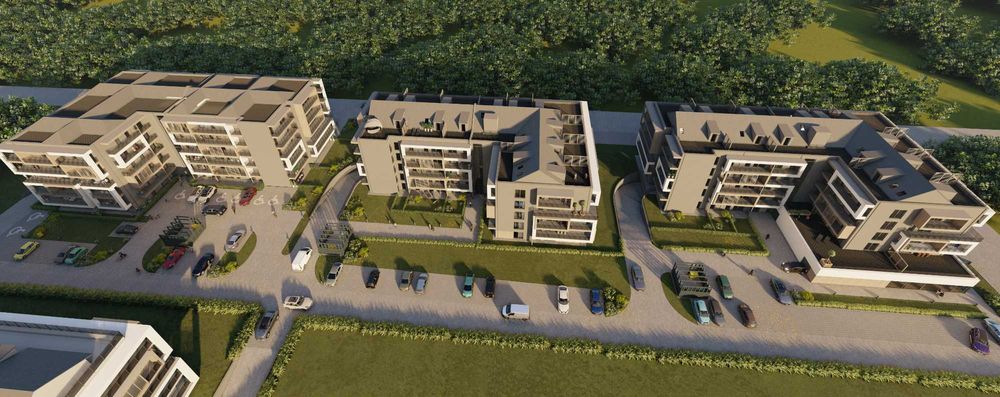 Mieszkanie 54,74 m² oś. Błękitne blok B M41 stan deweloperski - Więcej