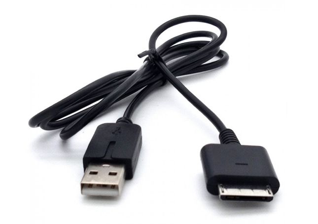 PSP GO - Cabo carregador USB - NOVO