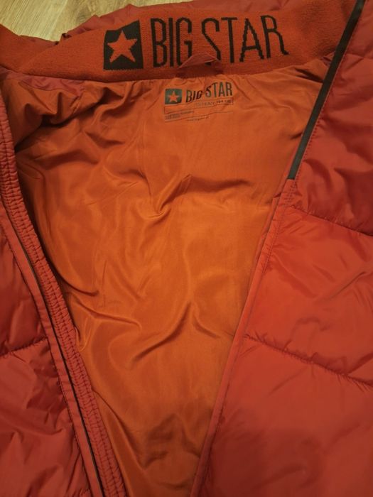 Kurtka zimowa big star rozmiar 164 czerwona chłopięca