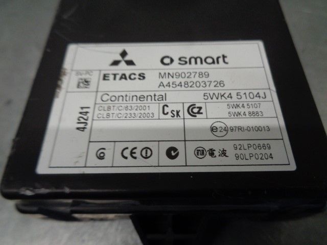 MODULO ELECTRONICO SMART FORFOUR 2005 -A4548203726