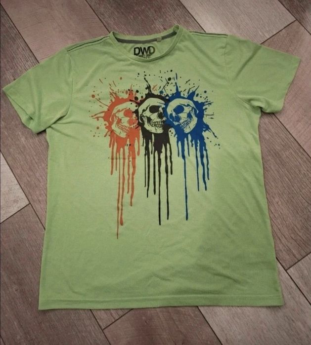 Koszulka T-shirt M chłopięcy  czaszki