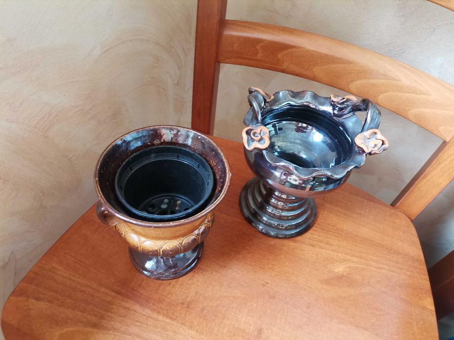 Ceramiczne osłonki do kwiatów