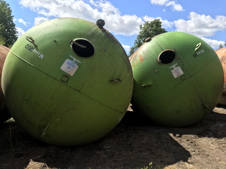 Продам ємності Емальовані 50 м3, 25м3, 20 м3, 16 м3, 10 м3