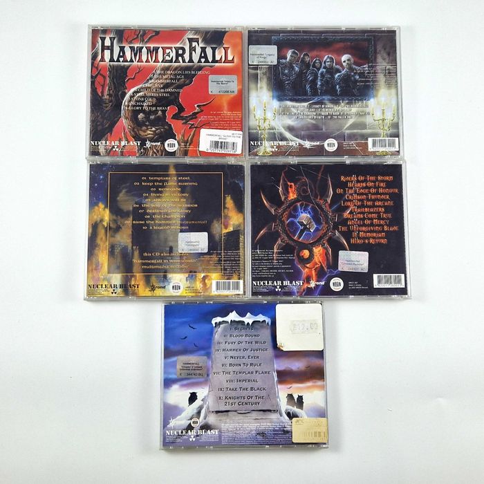 CD-диски группы HammerFall