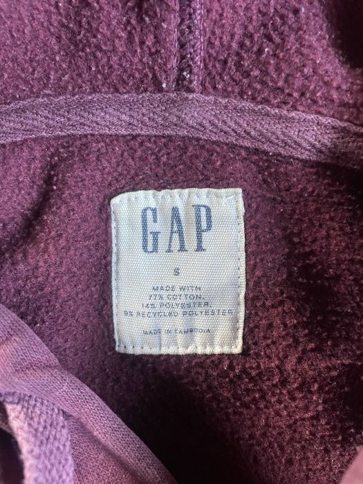 Бордовий худі GAP