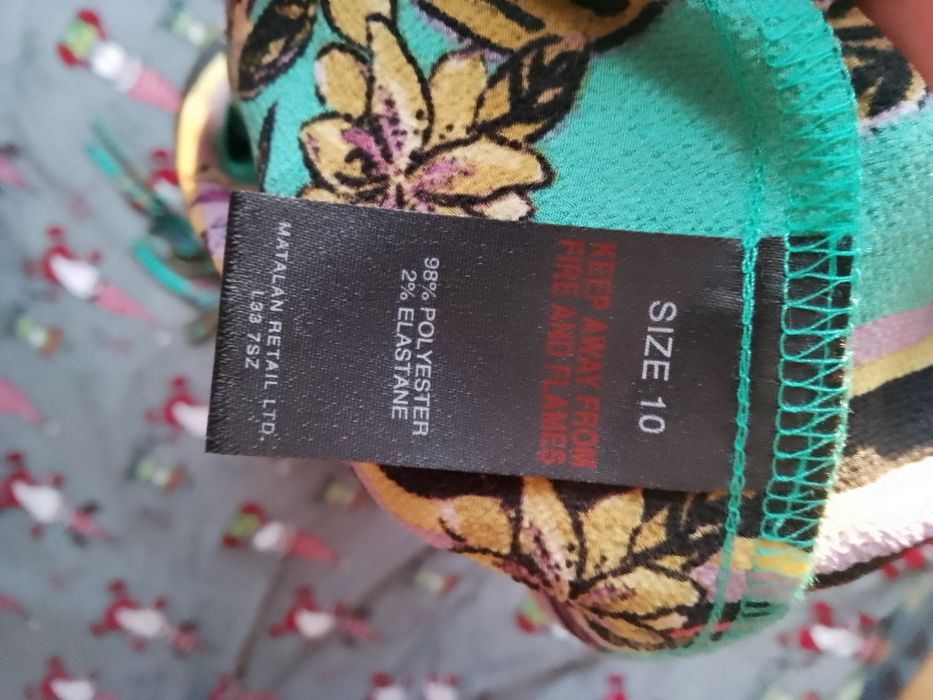 Nowa sukienka PAPAJA  rozmiar 10 EUR 38 S/M