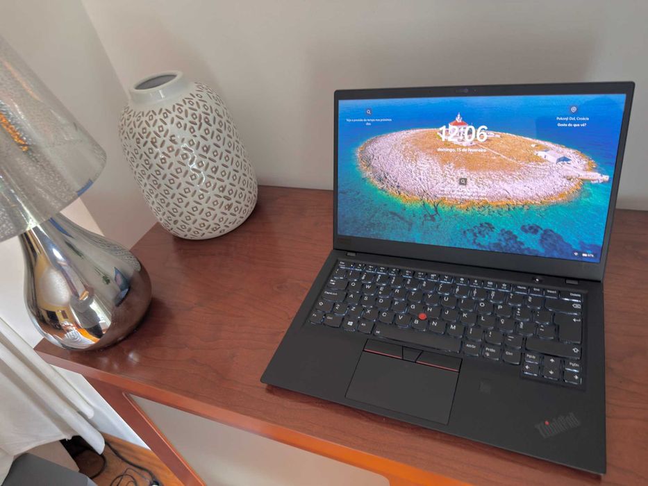 Lenovo ThinkPad X1 Carbon|14" 2.5k Imagem Top|i7-8550|16G Ram|Ssd 512G