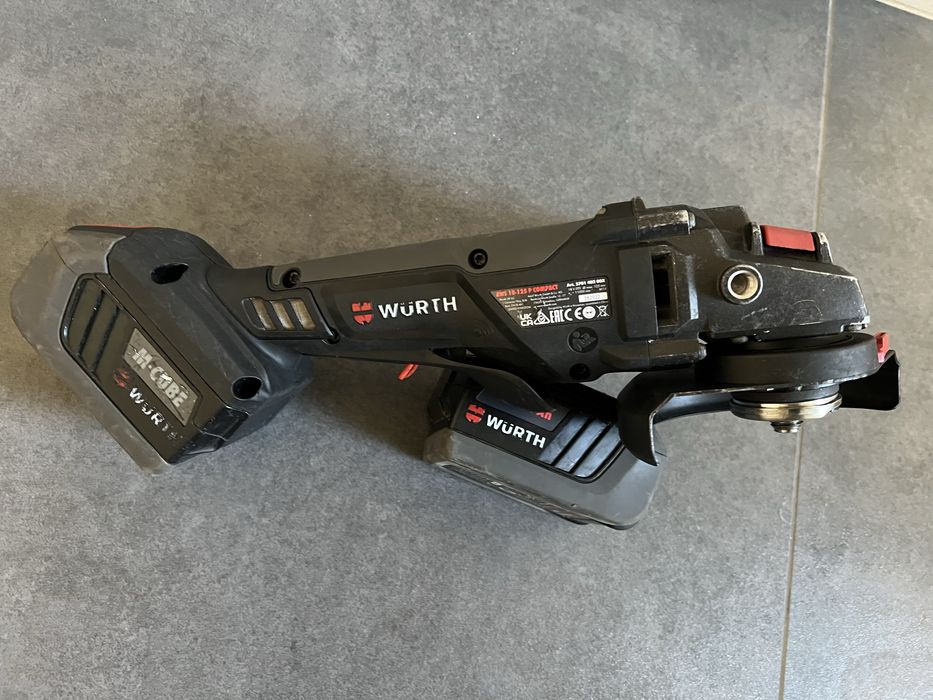 Безщіткова Акум. Болгарка Würth AWS 18-125 P Compact