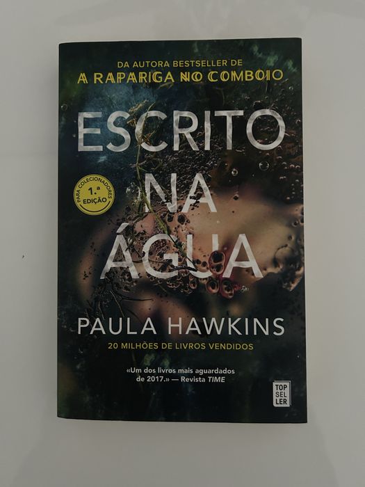 Book "Written in Water" - Paula Hawkins (Like New)