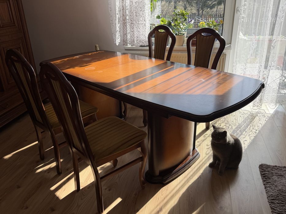 Stół rozkładany 160 200 x 90 cm