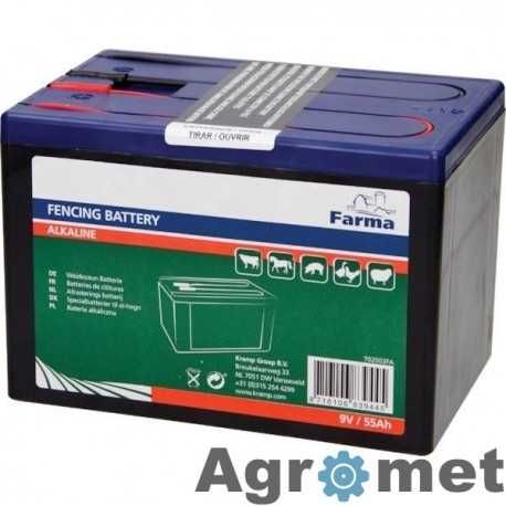 Bateria alkaliczna, 9V 55Ah