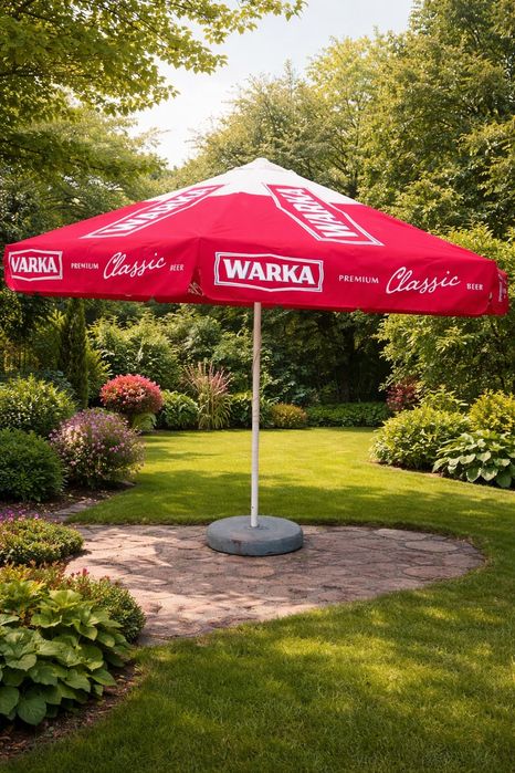 Parasol ogrodowy 4m i poszycia 4m