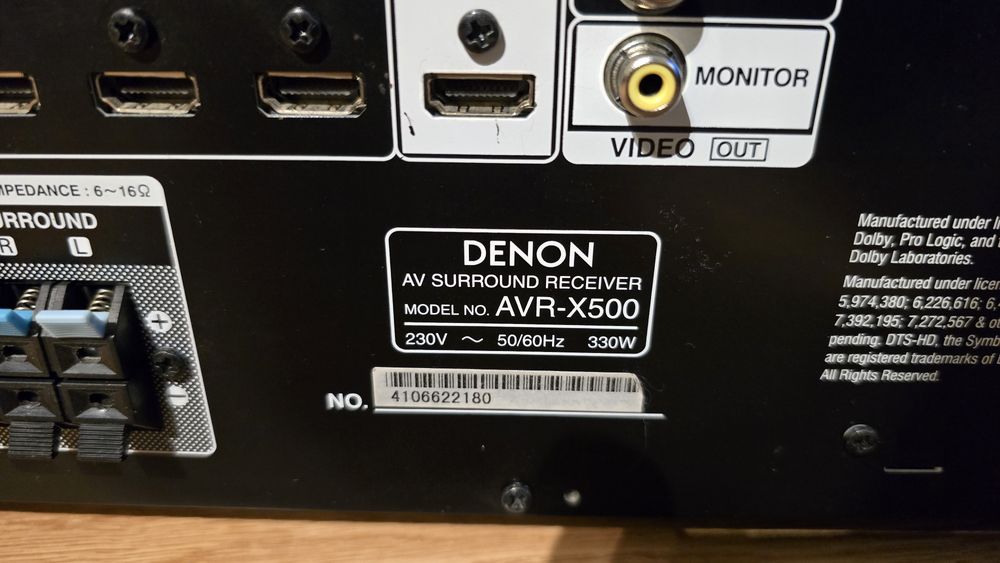 Amplituner denon avr x500