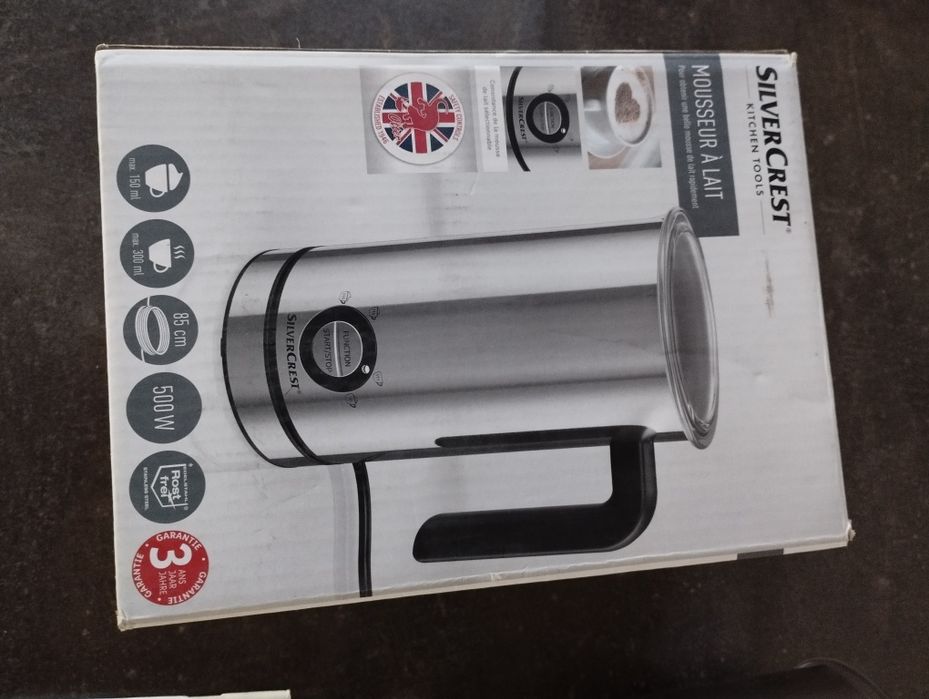 Nowy spieniacz do mleka