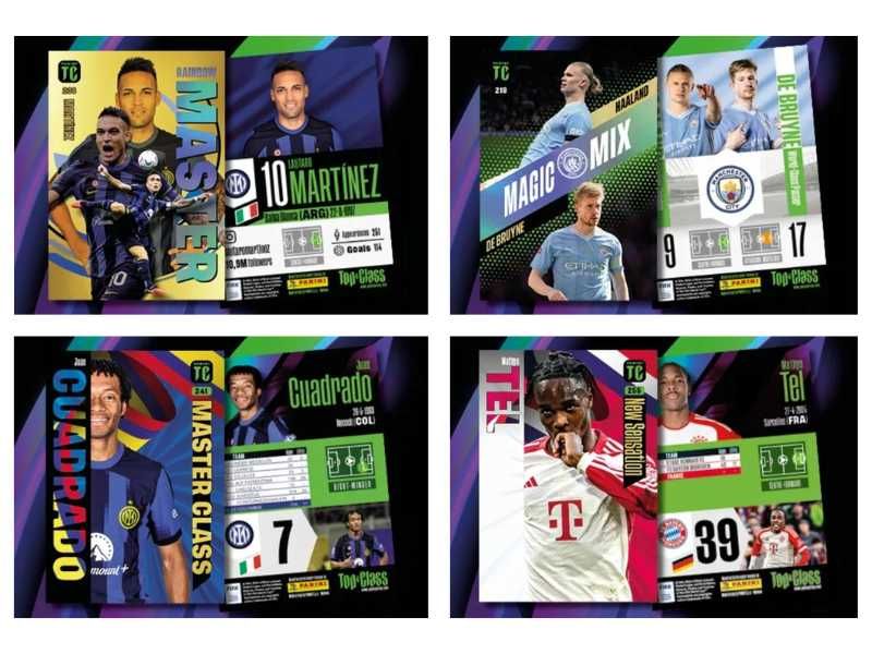 Zestaw Karty piłkarskie PANINI TOP CLASS 2024 Album + FATPACK!