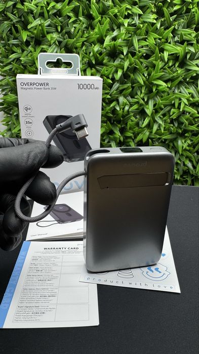 Крутецька новінка павербанк Proove 10000 mAh 35W magsafe for Iphone