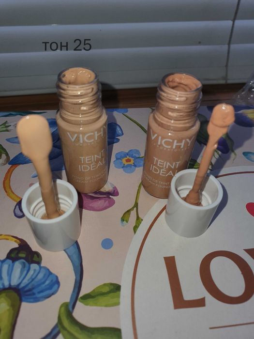 Тональный Vichy Teint Ideal Liftactiv Dermablend Fluid,маска Christina