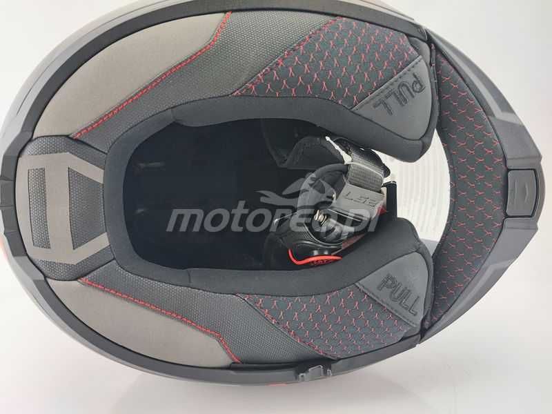 WYPRZEDAŻ Kask Szczękowy Blenda LS2 FF906 ADVANT Kuka Mat Black Red