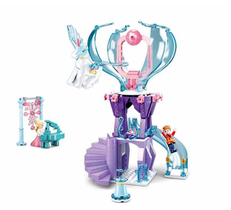 Klocki SLUBAN Wieża Magicznego Lasu 247 elementów