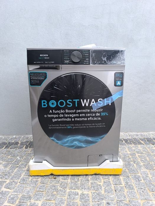 Máquina de Lavar Roupa BECKEN Boostwash BWM8812N