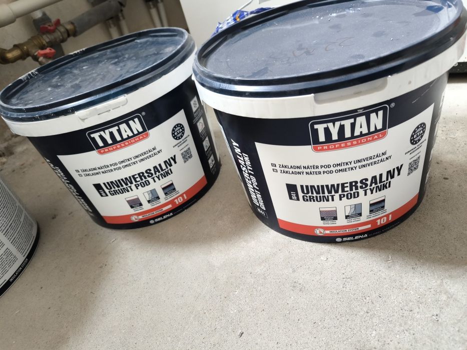 Tynk hybrydowy, uniwersalny grut pod tynki Tytan
