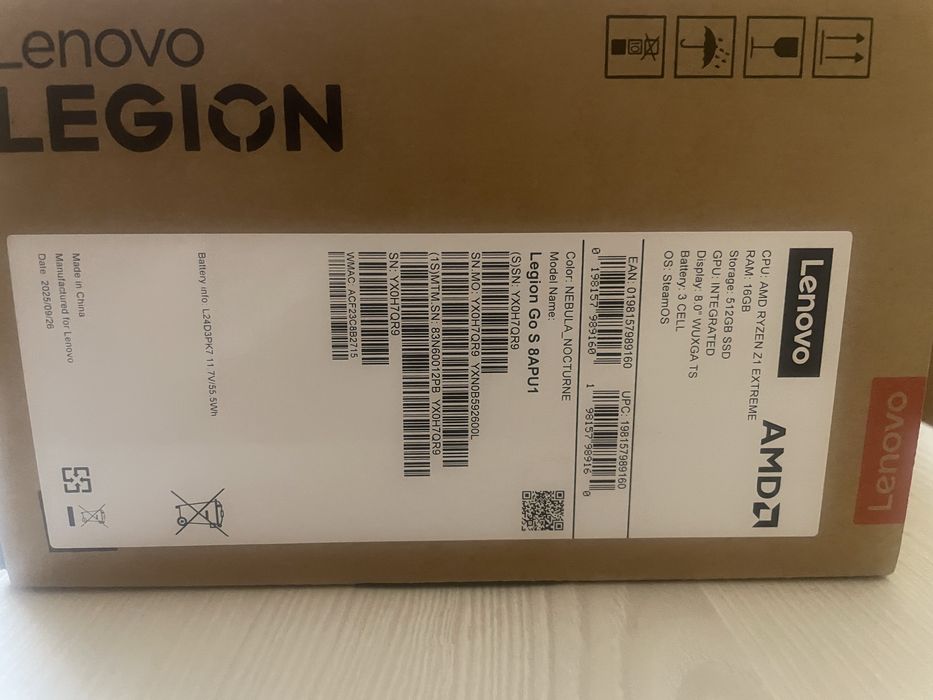 Lenovo legion go s z1Extreme