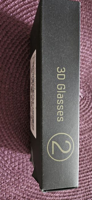 Okulary 3 D dwie pary