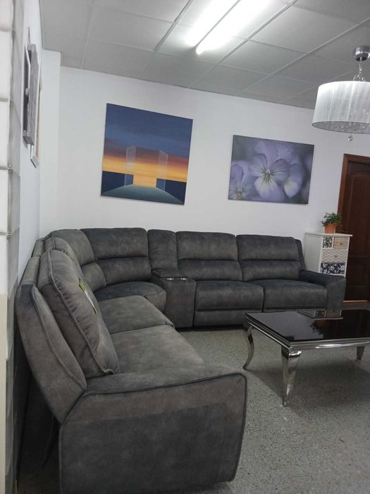 Sofá de canto MONROE, gama alta.