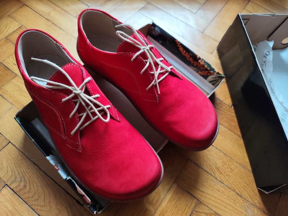 Barefoot buty damskie skórzane