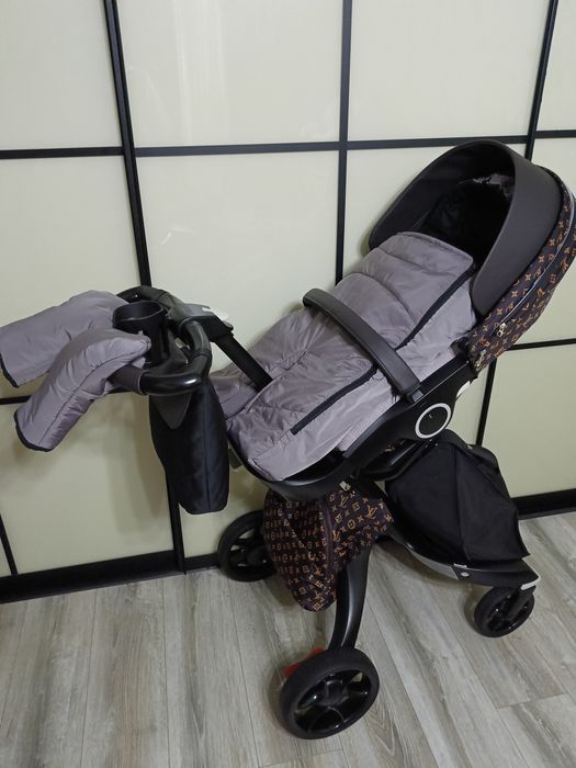 Як нова!!! Коляска Stokke Xplory 3в1 повний комплект.