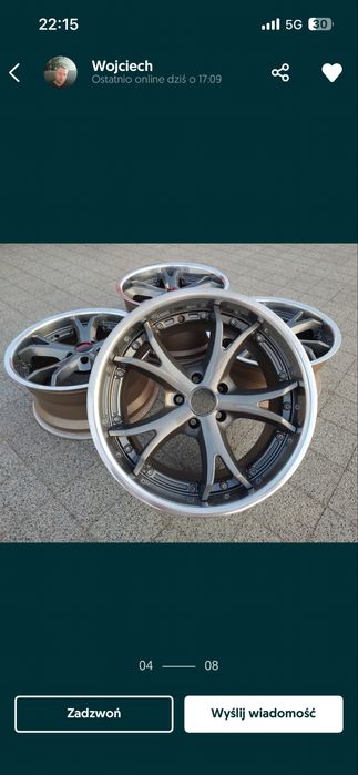 Felgi aluminiowe AEZ ZEUS 5 x 112 dwie szerokosc 18 cali