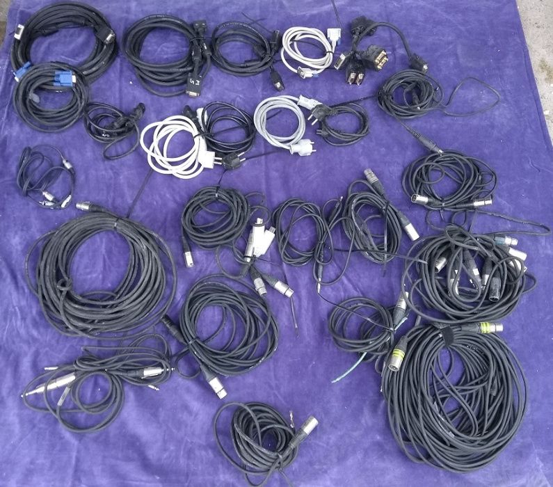 DJ kable, przewody, czincz, vga