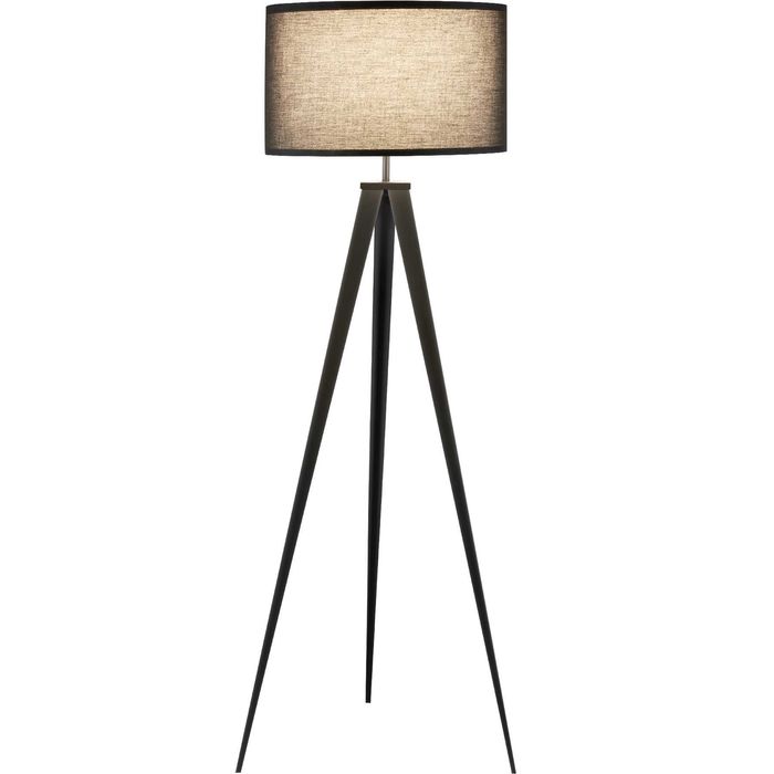 Lampa podłogowa Lunaris czarny OUTLET