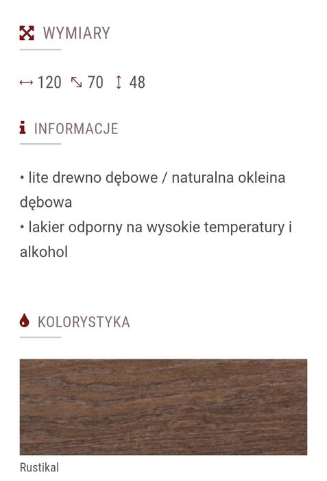 Szafka RTV oraz stolik-ława Mebin sempre