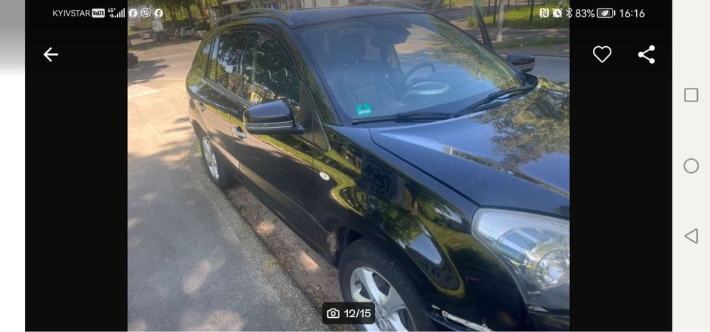 Рено колеос дизель автомат